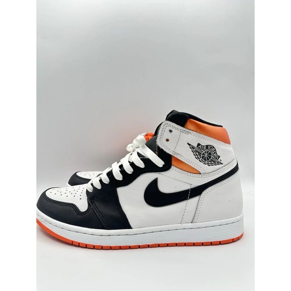 Nike Air Jordan 1 Retro High OG Electro Orange 555088-180 Men's Size 9